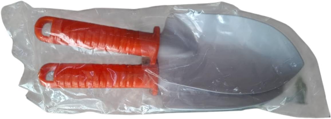 2-Pack Garden Hand Trowel Set – Heavy Duty Reinforced Curved Steel Blade, Ergonomic Non-Slip Handle, Durable Gardening Tool for Digging, Planting & Transplanting