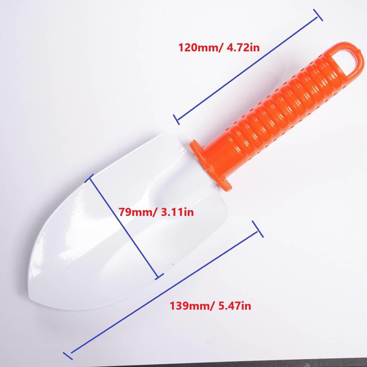2-Pack Garden Hand Trowel Set – Heavy Duty Reinforced Curved Steel Blade, Ergonomic Non-Slip Handle, Durable Gardening Tool for Digging, Planting & Transplanting