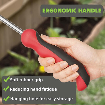 Weed Puller Tool, Dandelion Weeder Puller Tool with Soft Handle