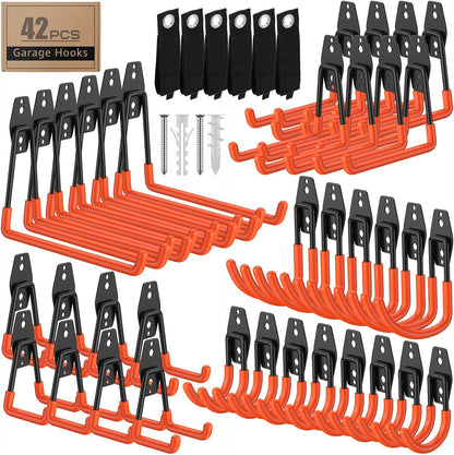 32-Pack Heavy Duty Wall Mount Garage Hooks