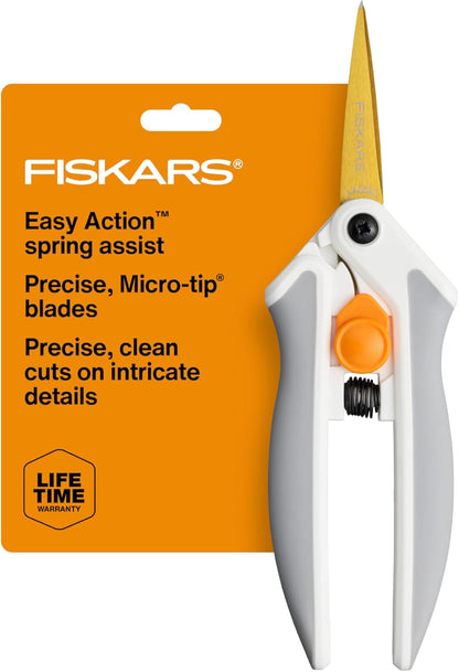 6" Easy Action Micro-Tip Titanium Detail Fabric Scissors