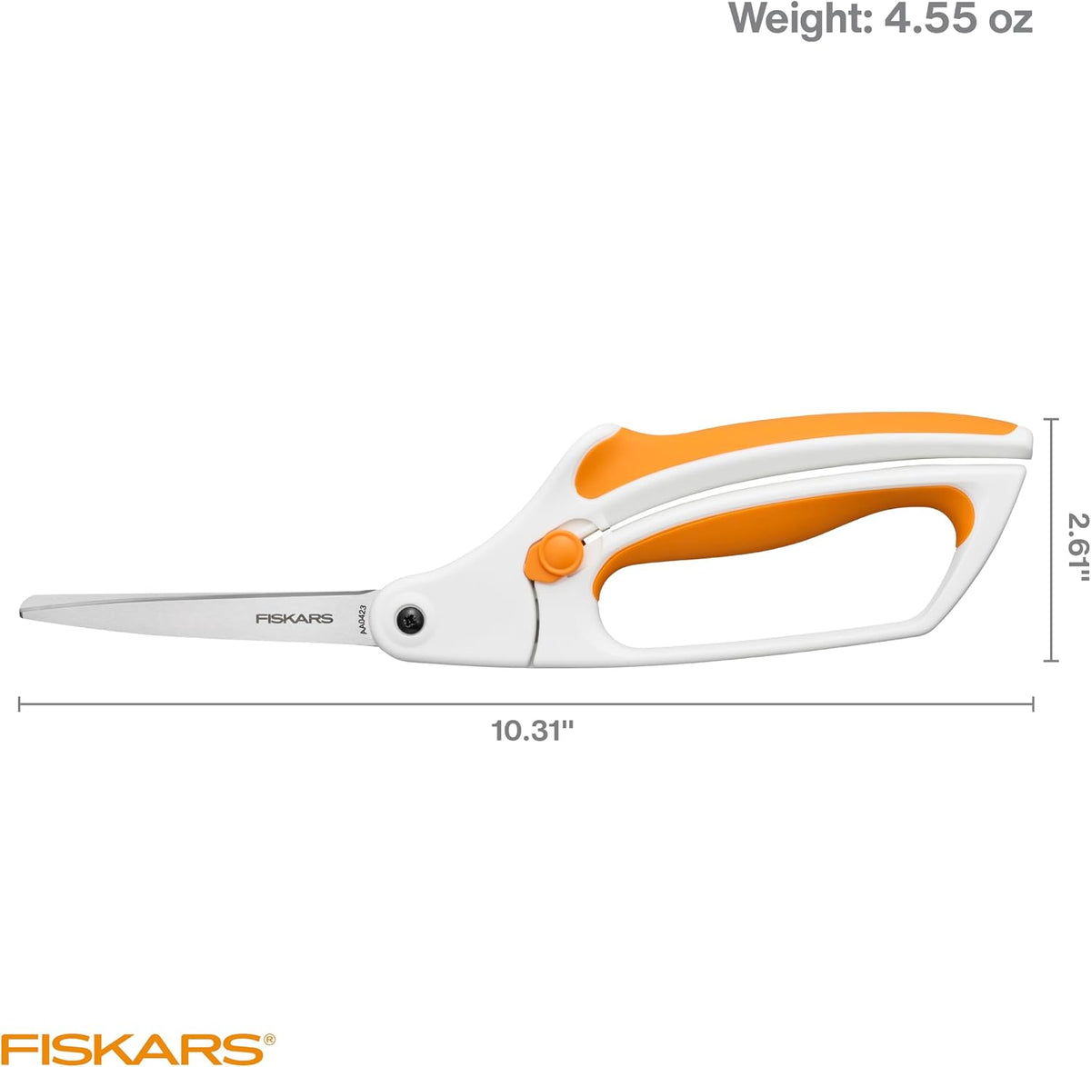 6" Easy Action Micro-Tip Titanium Detail Fabric Scissors