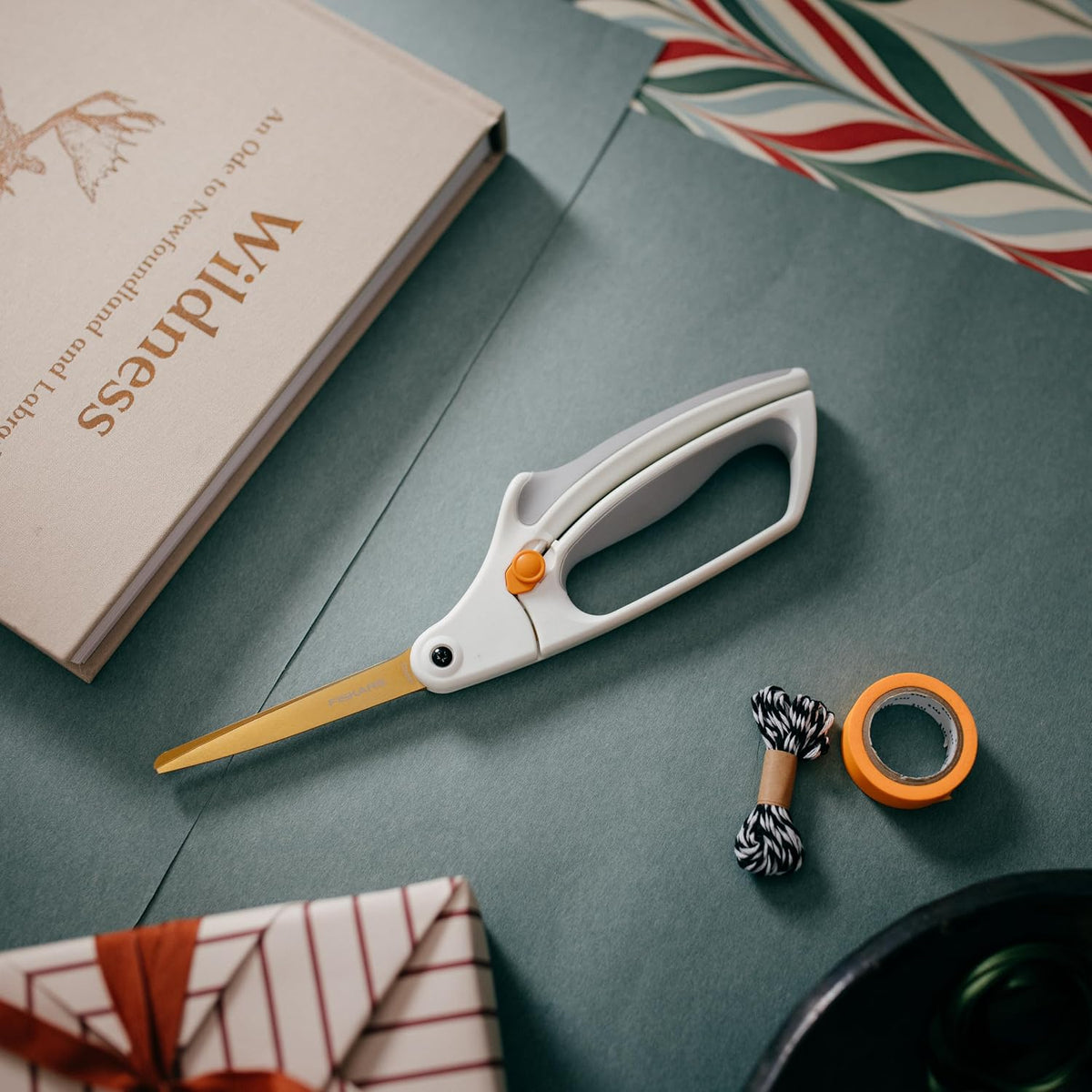 6" Easy Action Micro-Tip Titanium Detail Fabric Scissors
