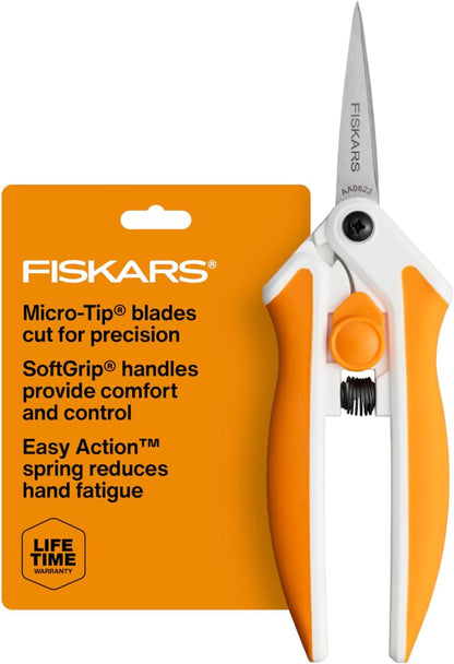 6" Easy Action Micro-Tip Titanium Detail Fabric Scissors