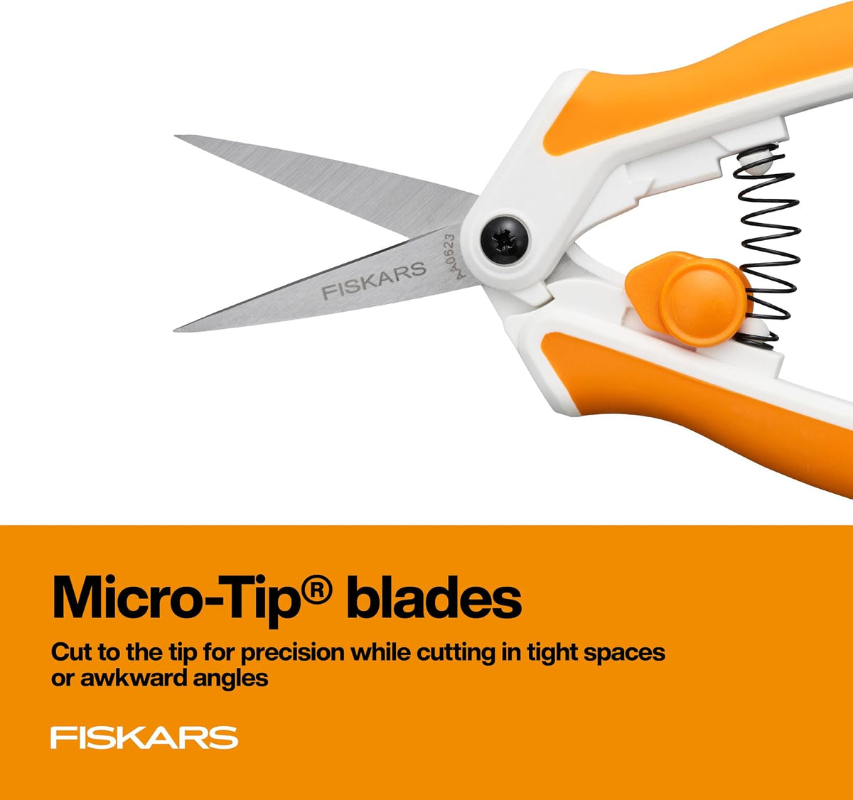 6" Easy Action Micro-Tip Titanium Detail Fabric Scissors