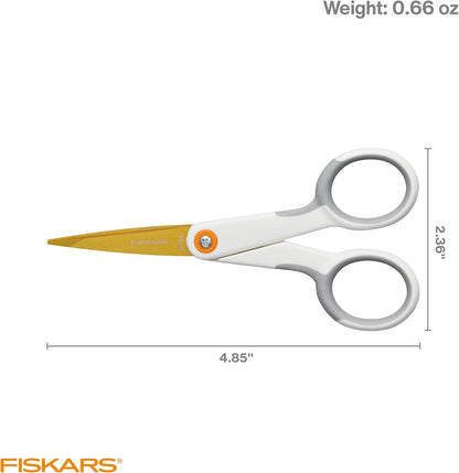 6" Easy Action Micro-Tip Titanium Detail Fabric Scissors
