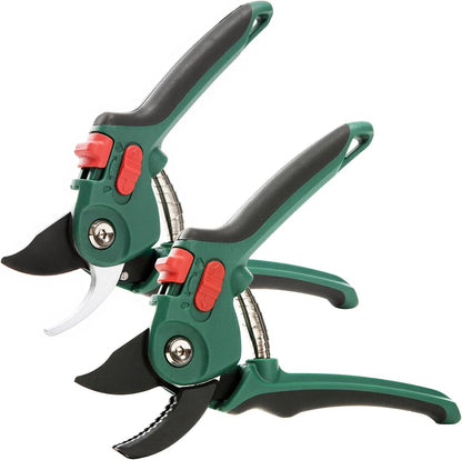 Garden Pruning Shears 2 Pack Garden Clippers Steel Shears Scissors