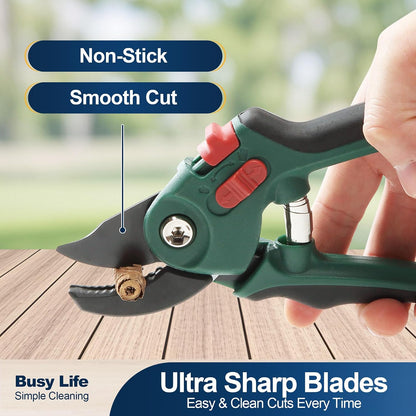 Garden Pruning Shears 2 Pack Garden Clippers Steel Shears Scissors
