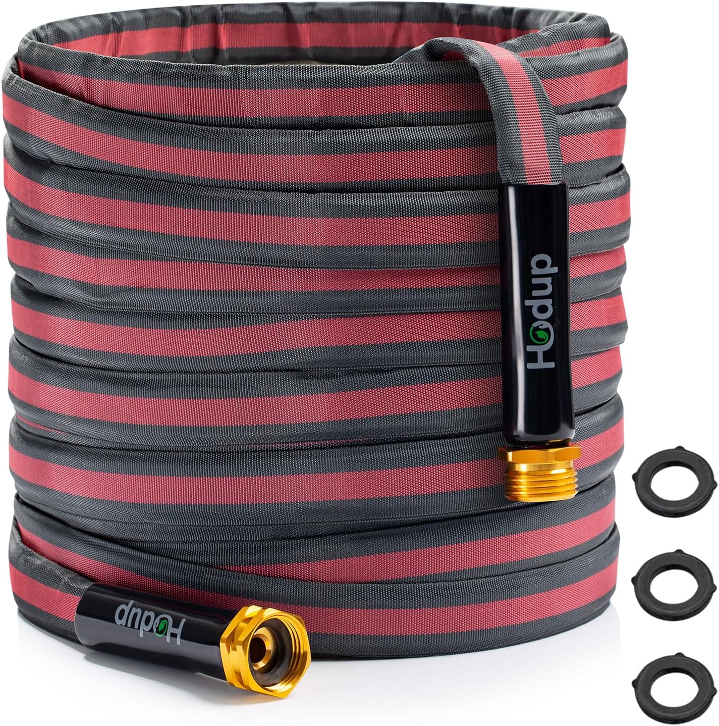 50 FT Garden Hose, Lightweight Flexible Fabric Non-Expanding Water Hose
