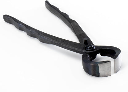 Wazakura Hand Forged Bonsai Root Cutter MADE IN JAPAN 6.7 inch (170 mm), Black Carbon Steel Bonsai Tree Cutter for Branch and Roots, Multipurpose Japanese Gardening Tools