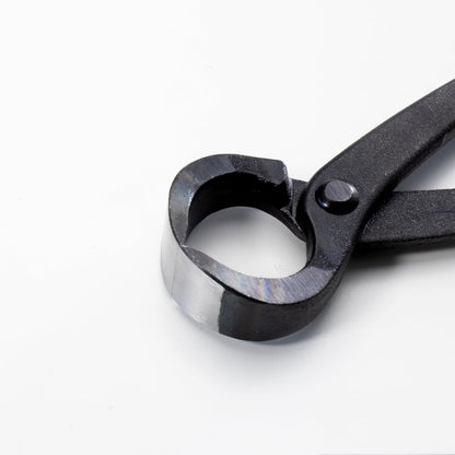 Wazakura Hand Forged Bonsai Root Cutter MADE IN JAPAN 6.7 inch (170 mm), Black Carbon Steel Bonsai Tree Cutter for Branch and Roots, Multipurpose Japanese Gardening Tools
