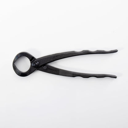 Wazakura Hand Forged Bonsai Root Cutter MADE IN JAPAN 6.7 inch (170 mm), Black Carbon Steel Bonsai Tree Cutter for Branch and Roots, Multipurpose Japanese Gardening Tools