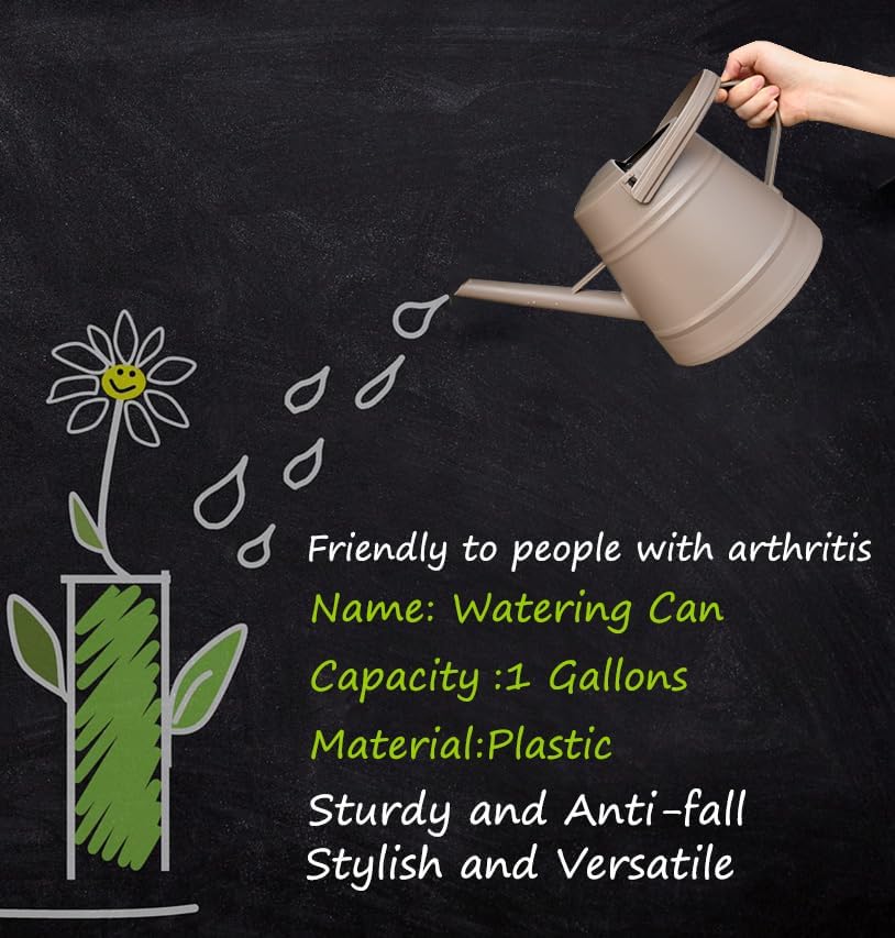 1 Gallon Watering Can for Plants