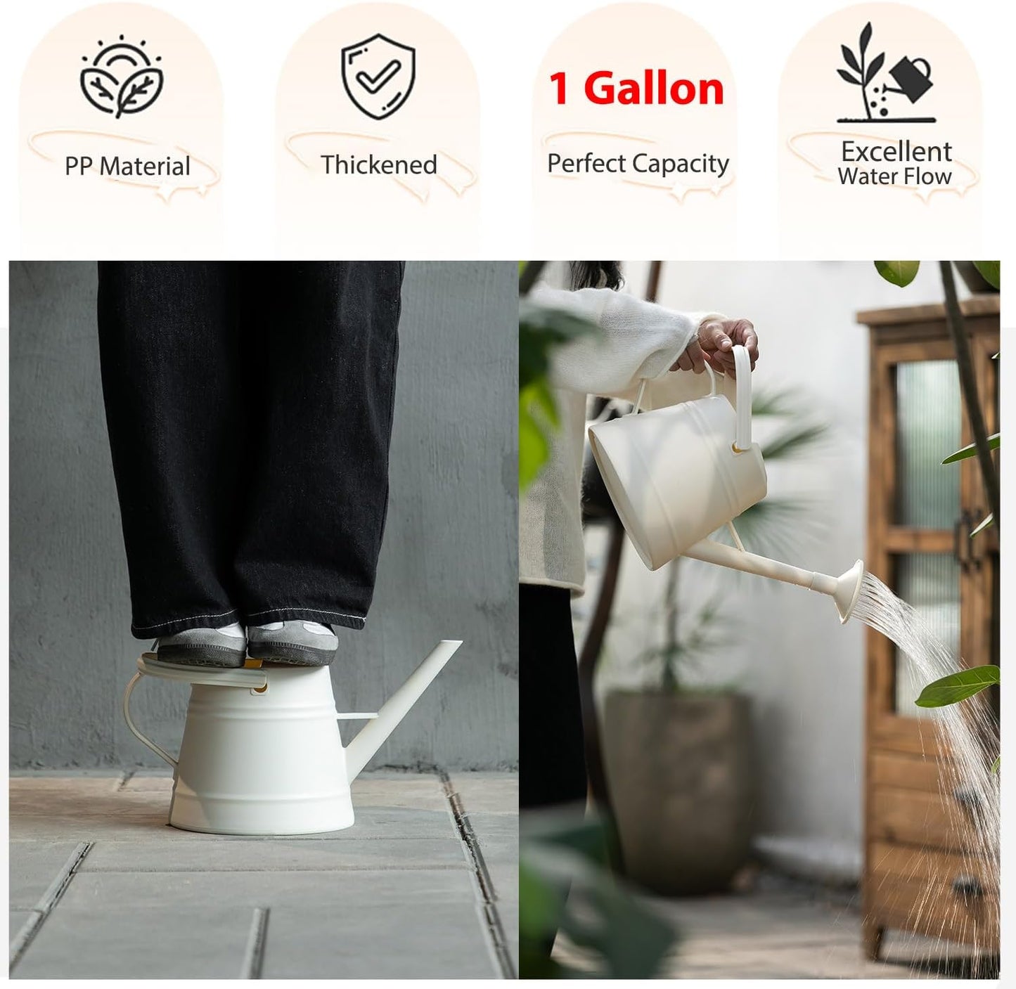 1 Gallon Watering Can for Plants