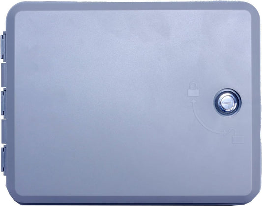 Universal Irrigation Controller Cabinet UCC100, Indoor and Outdoor Box for Sprinkler and Timer Controller, Weather Resistance Mounting Plate, Impact Resistence