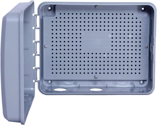 Universal Irrigation Controller Cabinet UCC100, Indoor and Outdoor Box for Sprinkler and Timer Controller, Weather Resistance Mounting Plate, Impact Resistence