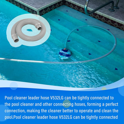 Pool Vacuum Leader Hose V532LG Compatible with Hayward Pool Vac