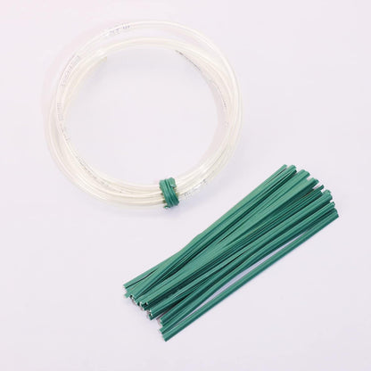80pcs plastic Twist Ties Plant Ties Reusable Bread Twist Ties cake pop ties Cable Ties Candy Ties for Bags 4 Inch (Purple)
