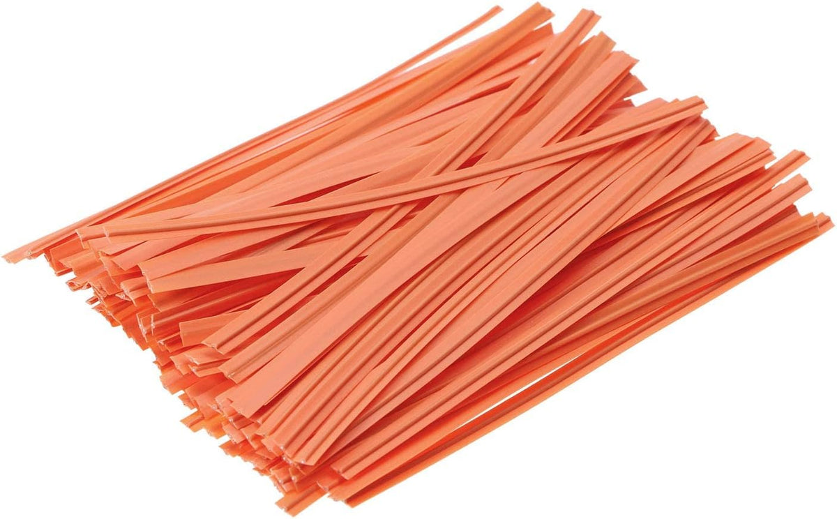 80pcs plastic Twist Ties Plant Ties Reusable Bread Twist Ties cake pop ties Cable Ties Candy Ties for Bags 4 Inch (Purple)