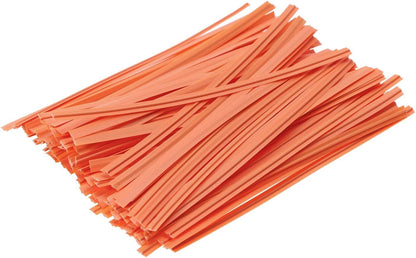 80pcs plastic Twist Ties Plant Ties Reusable Bread Twist Ties cake pop ties Cable Ties Candy Ties for Bags 4 Inch (Purple)