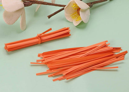 80pcs plastic Twist Ties Plant Ties Reusable Bread Twist Ties cake pop ties Cable Ties Candy Ties for Bags 4 Inch (Purple)