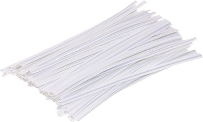 80pcs plastic Twist Ties Plant Ties Reusable Bread Twist Ties cake pop ties Cable Ties Candy Ties for Bags 4 Inch (Purple)