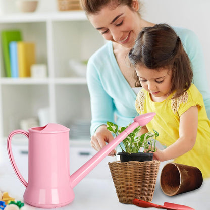 Small Watering Can, 67oz (1/2 Gallon) Indoor Houseplants Green