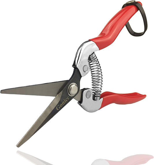 Micro-Tip Pruning Snips(GPPS-1008), Stainless Steel Garden Shears