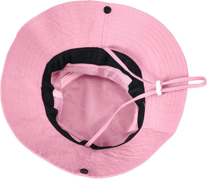 Kids Mosquito Head Net Hat UPF 50+ Sun Protection Bug Cap