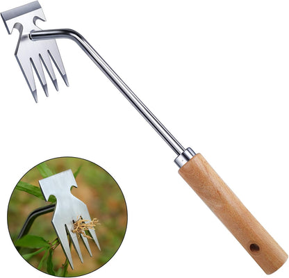 Weed Puller Tool, Weeding Tool, Weed Pulling Tool, Garden Tools, Weed Remover Tool, Stainless Steel, Anti-Detachment, Gardening Essentials, Gardening Hand Tools for Backyard Planting Weeding