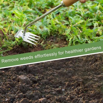 Weed Puller Tool, Weeding Tool, Weed Pulling Tool, Garden Tools, Weed Remover Tool, Stainless Steel, Anti-Detachment, Gardening Essentials, Gardening Hand Tools for Backyard Planting Weeding