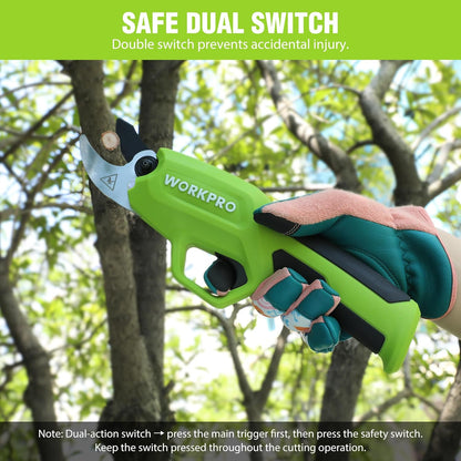 7.2V Electric Pruning Shears, 0.8" Cutting Diameter