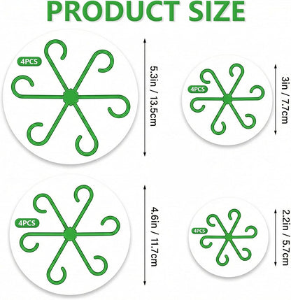 16PCS Plant Stem Support Clips for Indoor Climbing Houseplants