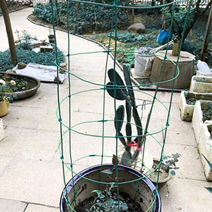 Green Garden Wire 2mm- 100 Feet Garden Plant Ties Plant Wire for Climbing Plants Plants Twist Ties for Tomatoes Support Vines Vegetables Flowers Indoor & Outdoor Gardening Training