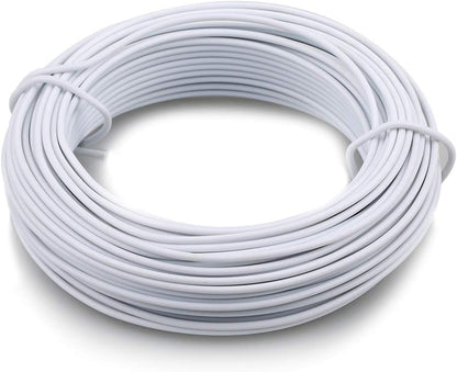 Green Garden Wire 2mm- 100 Feet Garden Plant Ties Plant Wire for Climbing Plants Plants Twist Ties for Tomatoes Support Vines Vegetables Flowers Indoor & Outdoor Gardening Training