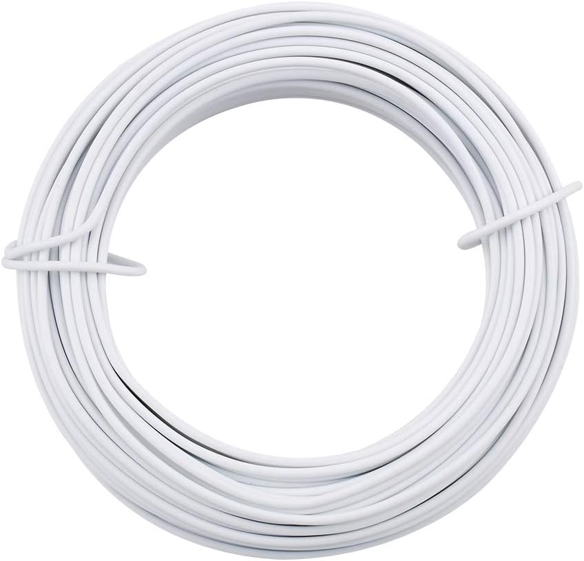 Green Garden Wire 2mm- 100 Feet Garden Plant Ties Plant Wire for Climbing Plants Plants Twist Ties for Tomatoes Support Vines Vegetables Flowers Indoor & Outdoor Gardening Training
