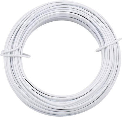 Green Garden Wire 2mm- 100 Feet Garden Plant Ties Plant Wire for Climbing Plants Plants Twist Ties for Tomatoes Support Vines Vegetables Flowers Indoor & Outdoor Gardening Training