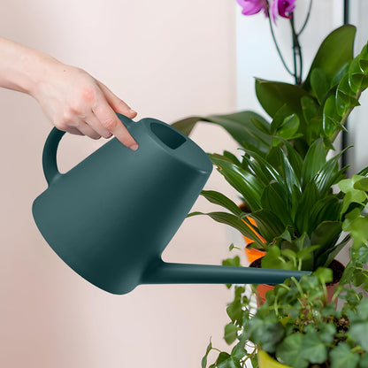 Plant Watering Cans for Indoor and Outdoor Home Garden Plants - with Long Spout - Blackish Green - 1/2 Gallon
