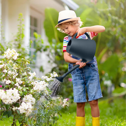 Plant Watering Cans for Indoor and Outdoor Home Garden Plants - with Long Spout - Blackish Green - 1/2 Gallon