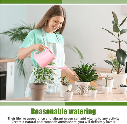 Plant Watering Cans for Indoor and Outdoor Home Garden Plants - with Long Spout - Blackish Green - 1/2 Gallon