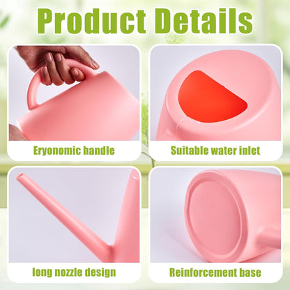 Plant Watering Cans for Indoor and Outdoor Home Garden Plants - with Long Spout - Blackish Green - 1/2 Gallon