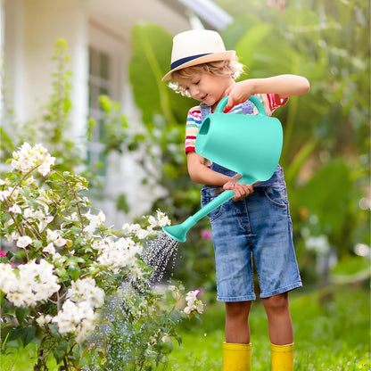 Plant Watering Cans for Indoor and Outdoor Home Garden Plants - with Long Spout - Blackish Green - 1/2 Gallon