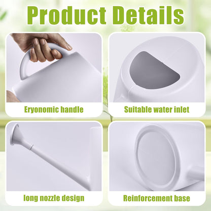 Plant Watering Cans for Indoor and Outdoor Home Garden Plants - with Long Spout - Blackish Green - 1/2 Gallon