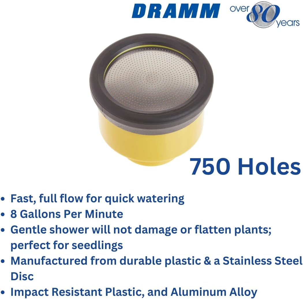 22731 750PL 8 GPM Plastic Water Breaker Nozzle , Yellow