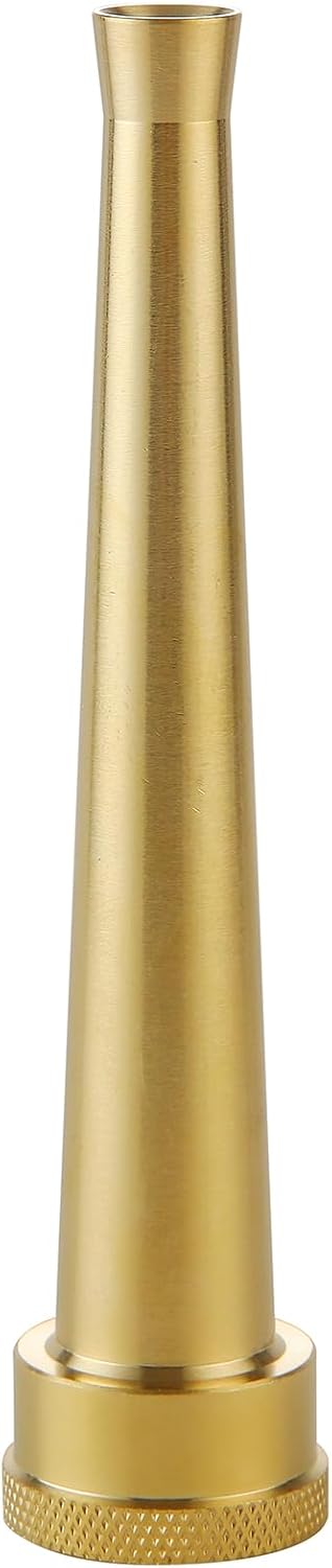 Brass Water Hose Nozzle-6 Inch Heavy-Duty Water Jet Nozzle