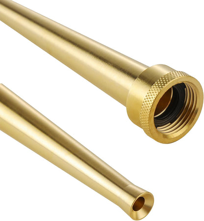 Brass Water Hose Nozzle-6 Inch Heavy-Duty Water Jet Nozzle