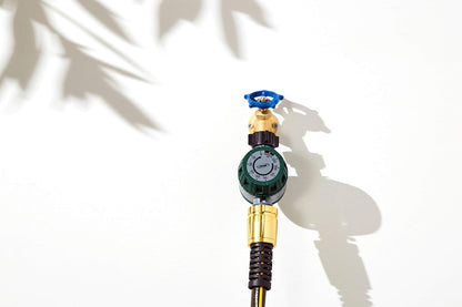 Mechanical Water Timer - Adjustable Irrigation Shutoff for Lawn & Garden Watering - Battery-Free Clockwork Hose Faucet Timer with Easy Grip Dial & Manual Bypass - 62034