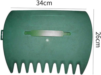 Leaves Grabber, 2pcs Handheld Hazelnut Leaf Scoop, Fast Lawn Remove Fallen Collection Garden and Yard Leaf Scoops Hand Rakes Used to Pick Up Leaves, Grass Clippings, Trash