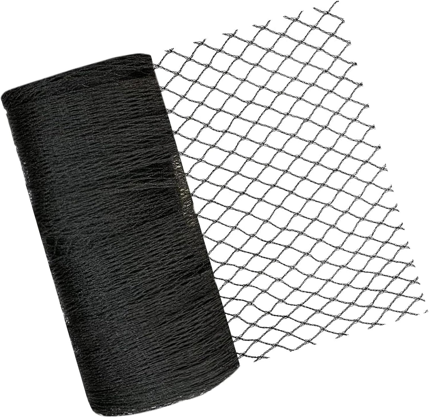 Bird Netting 7.5x65 FT 1/2 Inch Mesh Heavy Duty Woven Mesh Netting