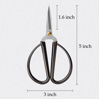 6 Inch All Stainless Steel Sewing Scissors, Sharp Tailor Scissors for Embroidery, Sewing, Craft, DIY Art Work & Daily Use for Home Office School Rose Gold